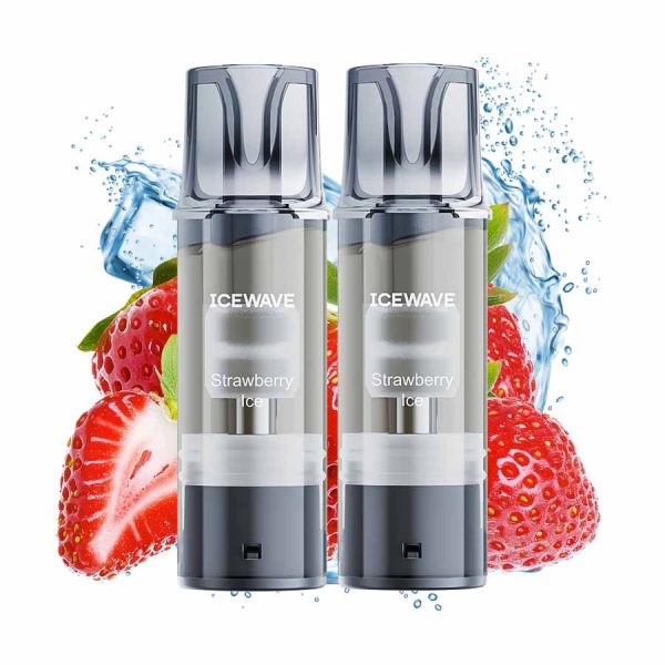 Cartus Icewave E1 Pod Strawberry Ice 2ml 20mg 2 Cartuse