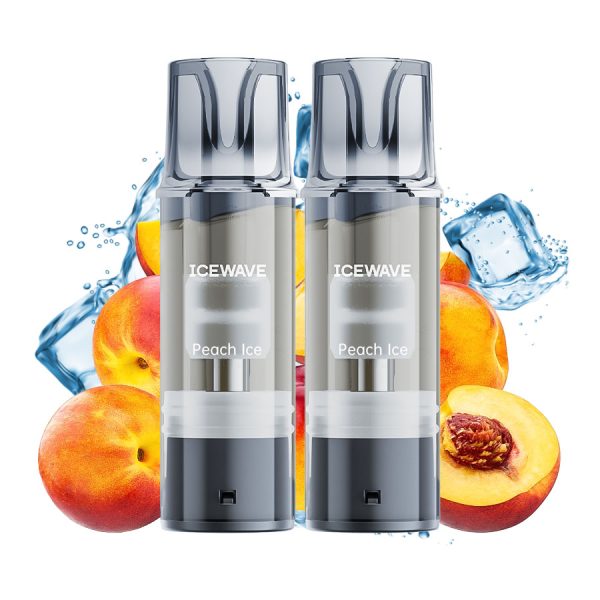 Cartus Icewave E1 Pod Peach Ice 2ml 20mg 2 Cartuse