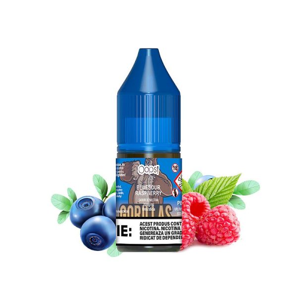 Lichid Oops! - Salt 20mg 10ml - Bluesour Raspberry