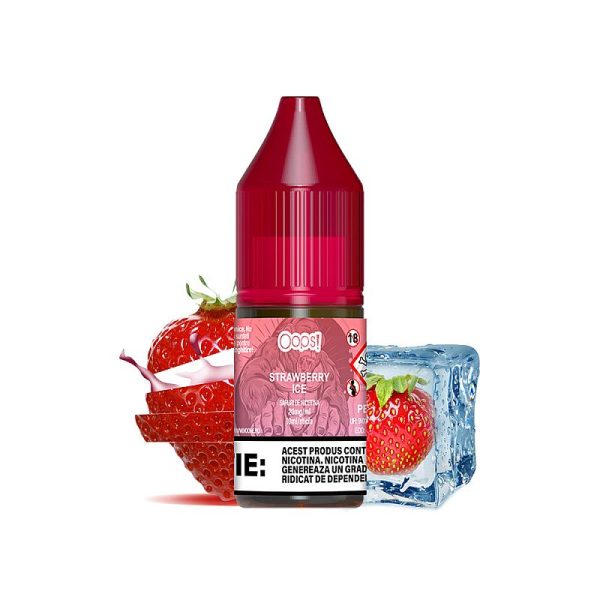 Lichid Oops! - Salt 20mg 10ml - Strawberry Ice