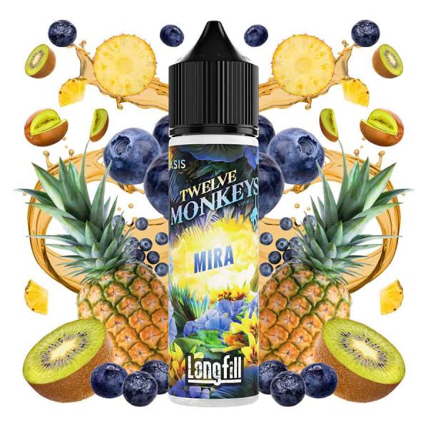 Lichid Twelve Monkeys Mira 10ml Longfill