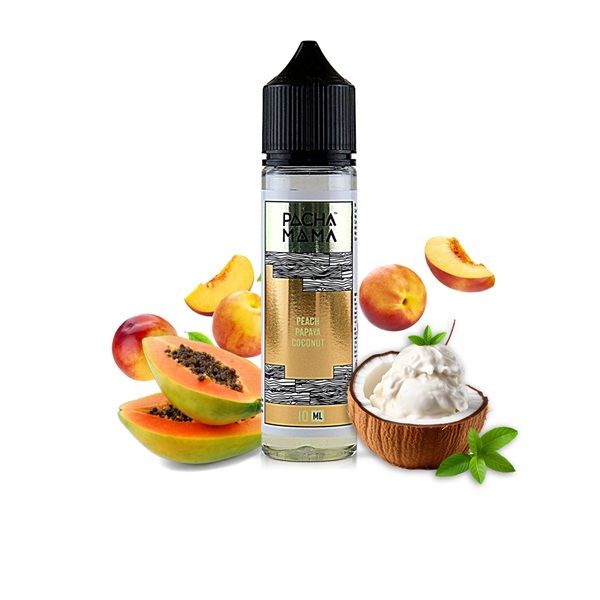Lichid Longfill Pacha Mama 10ml - Peach Papaya Coconut Cream