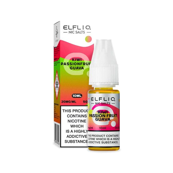 Lichid Elf Bar ElfLiq Kiwi Passion Fruit Guava Salt 20mg