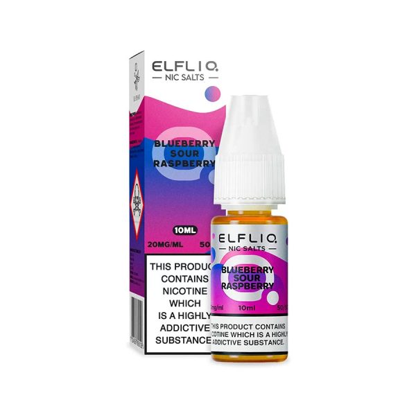 Lichid Elf Bar ElfLiq Blueberry Sour Raspberry Salt 20mg