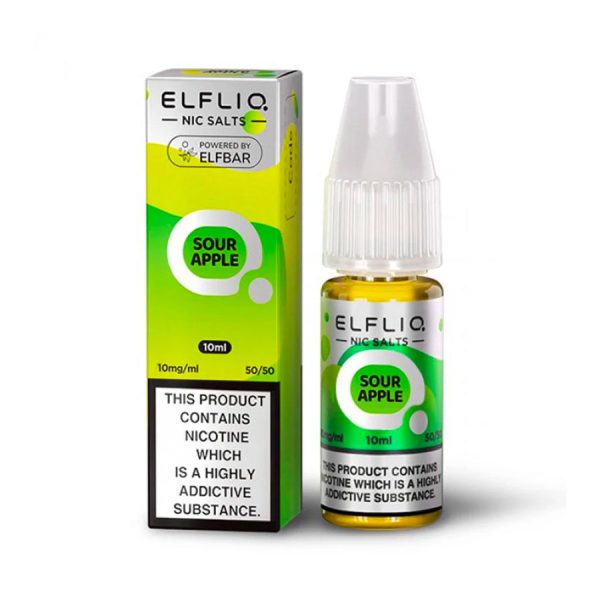 Lichid Elf Bar ElfLiq Sour Apple Salt 20mg