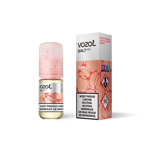 Lichid Vozol Salt Prime 10ml - Peach Ice