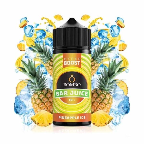 Lichid Pineapple Ice Bombo Bar Juice Hyper Boost 10ml Longfill